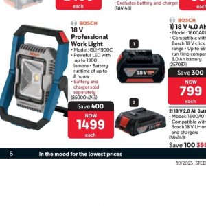 Battery charger at Makro