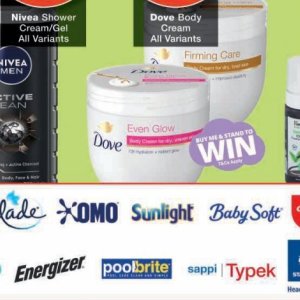 Body cream at Checkers