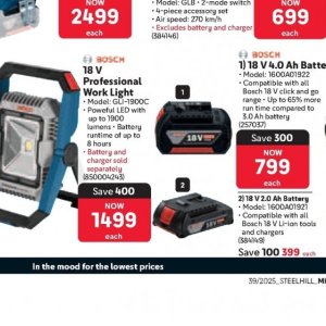 Battery at Makro