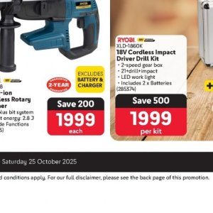 Charger at Makro