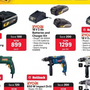 Charger at Makro