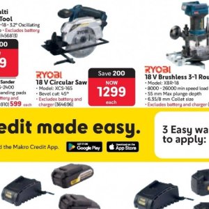 Saw at Makro