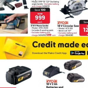 Charger at Makro