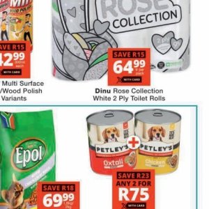 Toilet rolls at Checkers