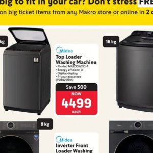 Washing machine at Makro
