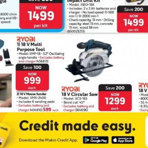 Battery charger at Makro