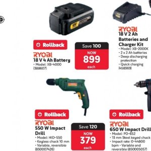 Battery at Makro