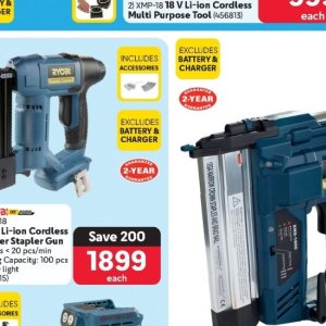 Battery charger at Makro
