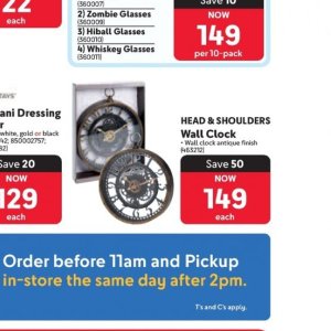 Clock at Makro