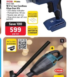 Battery charger at Makro