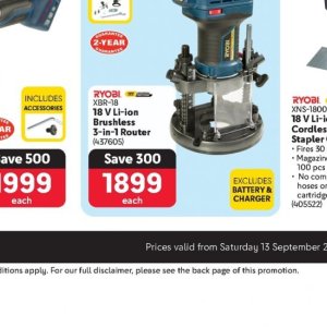 Router at Makro