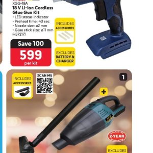 Charger at Makro