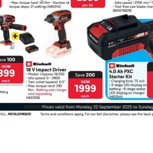 Charger at Makro