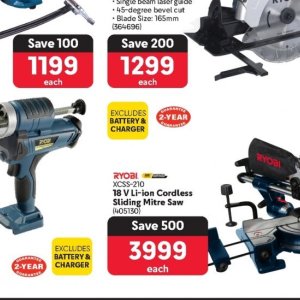 Battery charger at Makro
