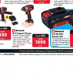 Charger at Makro