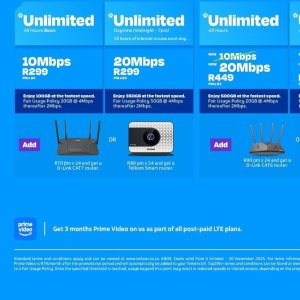 Router at Telkom Mobile
