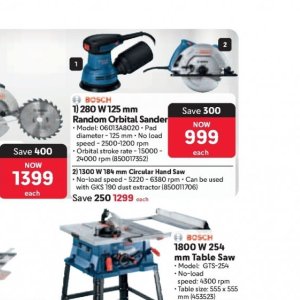Orbital sander bosch  at Makro