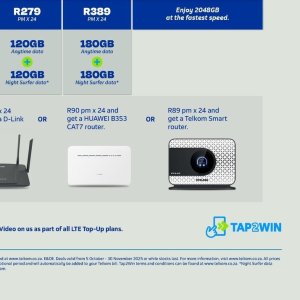 Router at Telkom Mobile