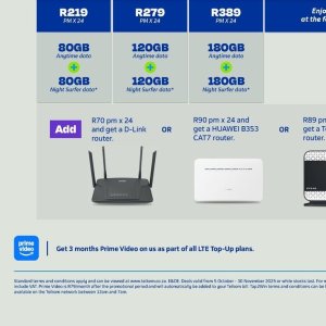 Router at Telkom Mobile