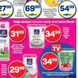Cream at Pick n Pay Hyper