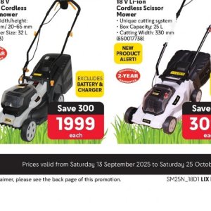 Battery charger at Makro