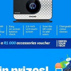 TV set at Telkom Mobile