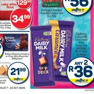 Chocolate at Pick n Pay Hyper