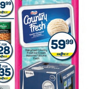 Ice cream at Pick n Pay Hyper