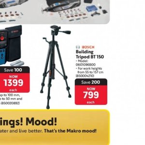 Tripod at Makro
