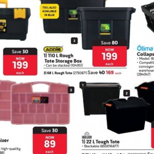 Storage box at Makro