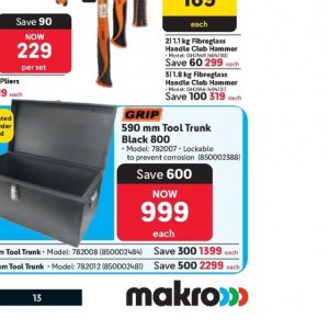 Trunk at Makro