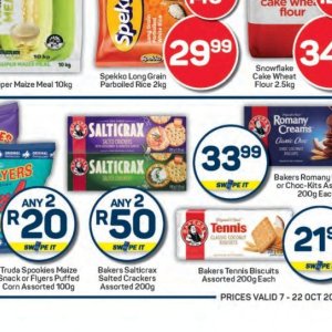 Crackers at Pick n Pay Hyper