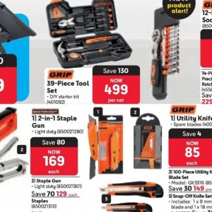 Tool set at Makro