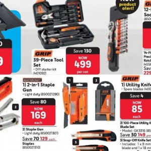Tool set at Makro