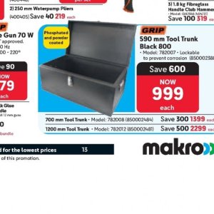 Trunk at Makro
