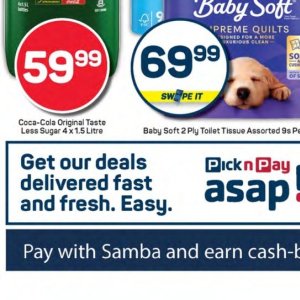 Cola at Pick n Pay Hyper