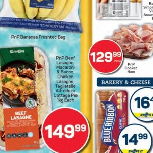 Lasagne at Pick n Pay Hyper