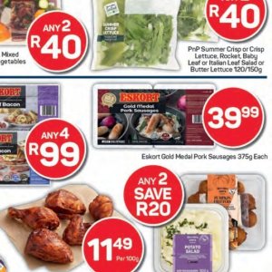 Sausages at Pick n Pay Hyper