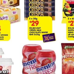 Chocolate at Shoprite