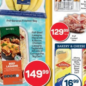 Lasagne at Pick n Pay Hyper
