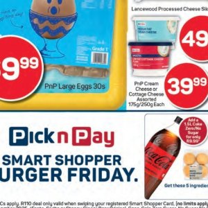 Eggs at Pick n Pay Hyper