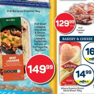 Lasagne at Pick n Pay Hyper