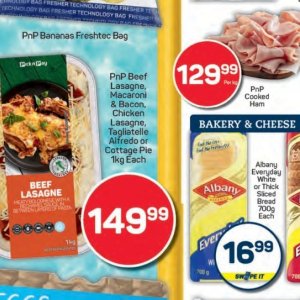 Lasagne at Pick n Pay Hyper