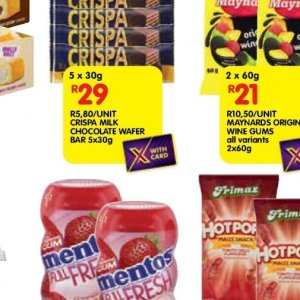 Wafer at Shoprite