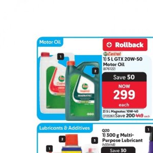 Engine oil at Makro