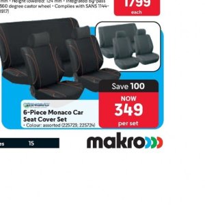 Car seat at Makro