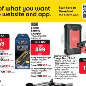 Charger at Makro