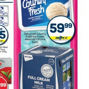 Ice cream at Pick n Pay Hyper