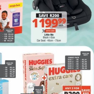 Car seat at Checkers Hyper