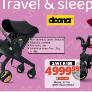 Car seat at Checkers Hyper